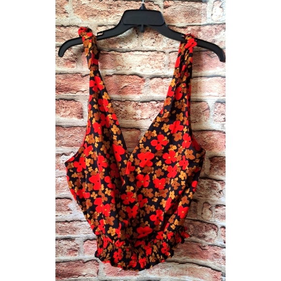 Floral Tie Strap Tank Top by WILLOW & ROOT - Picture 5 of 16